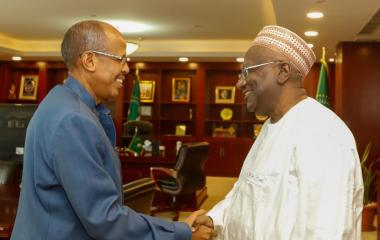 AUC Chairperson received H.E. Mahamat Ali Hassan, Ambassador of Chad