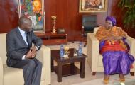 The New Ambassador of Zimbabwe presents letter of Credence to the AUC Chairperson