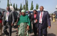 AU leadership witnesses historic inauguration of President Muhammadu Buhari; invites former President Goodluck Jonathan to be of service to AU