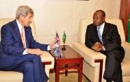 US Secretary of State John Kerry visits the African Union Head Quarters in Addis Ababa, 1st May 2014