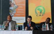 Children play Special ‘Football Match for Peace’, ahead of the 2013 Orange Africa Cup of Nations