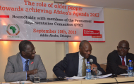 The African Union and HelpAge urge member states to promote the rights of older people in Africa