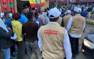 Long queues observed in some polling stations even at closing time. NEBE officials assured that all voters on the line at close of polls will be given opportunity to cast ballots.