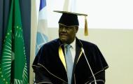 AUC CP Moussa Faki upon being conferred a honorary degree by the Moscow State Institute of International Relations