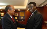 Chairperson met Minister of Foreign Affairs of the Republic of South Sudan
