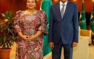 Chairperson received Minister of Foreign Affairs, Democratic Republic of Congo