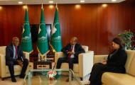 AUC Chairperson received H.E. Mr. Youssouf Mondoha Assoumani, Ambassador of the Union of the Comoros