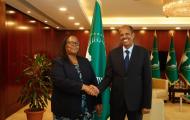 Ambassador of Zimbabwe to Ethiopia paid a courtesy call on AUC Chairperson