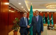 AUC Chairperson received EU Parliament Deputy Speaker H.E. Younous Omarjee.