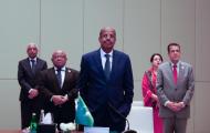 AUC Chairperson, SG of the LAS and UNSG met on the sidelines of the 34th Arab League Summit
