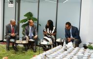 AUC Chairperson paid a courtesy call on H.E. Madam Adanech Abebe, the Mayor of Addis Ababa
