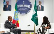 AUC Chairperson paid a courtesy call on H.E. Madam Adanech Abebe, the Mayor of Addis Ababa