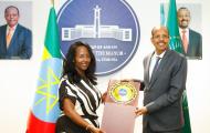 AUC Chairperson paid a courtesy call on H.E. Madam Adanech Abebe, the Mayor of Addis Ababa