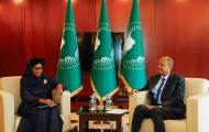 Chairperson received President of the African Court on Human and Peoples’ Rights