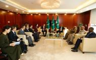 Chairperson bid farewell to H.E. Hu Changchun, Ambassador of China