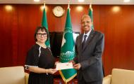 AUC Chairperson received letter of credence from H.E. Mrs. Kristina Radej of Slovenia
