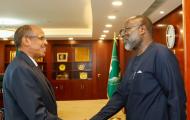 H.E. Dr. Omar Alieu Touray, President of ECOWAS visited AUC Chairperson
