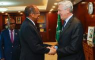 AUC Chairperson met with the UN High Commissioner for Refugees, H.E. Filippo Grandi