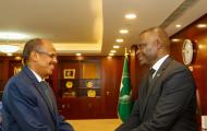 AUC Chairperson received H.E. Charles Karamba, Ambassador of the Republic of Rwanda to Ethiopia