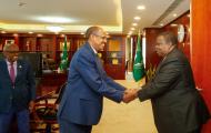 AUC Chairperson received Minister of Internal Affairs of Uganda