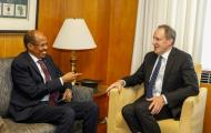 AUC Chairperson met with H.E. Amb. Jonathan Pratt, Principal Deputy Assistant Secretary @AsstSecStateAF