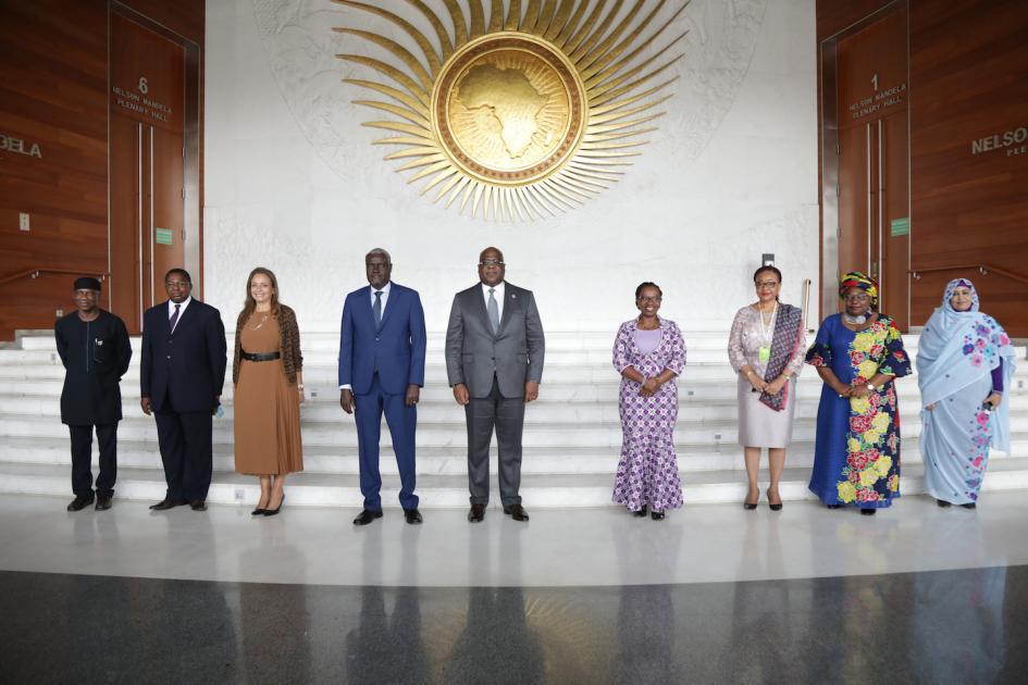 The AU Commission Chairperson, Deputy Chairperson And Commissioners ...