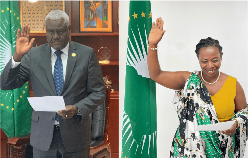 Swearing - In Of Moussa Faki & Dr Monique Nsanzabaganwa As Chairperson ...