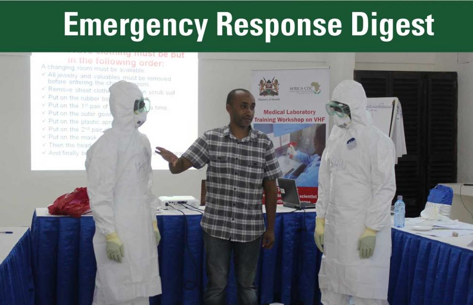 Emergency Response Digest : An official publication of the Africa CDC Issue 1, Volume 2