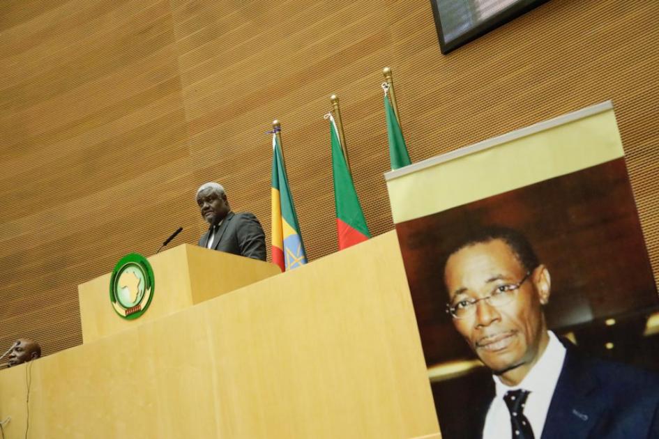 Today's funeral ceremony of the late Amb Jacques-Alfred Ndoumbè Eboulè of Cameroon