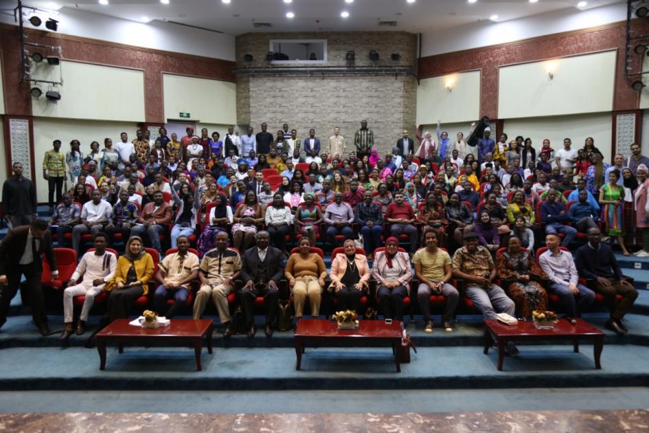 The 10th cohort of African Union Youth Volunteers Corps in Egypt for Pre-deployment Training on Leadership and Engagement