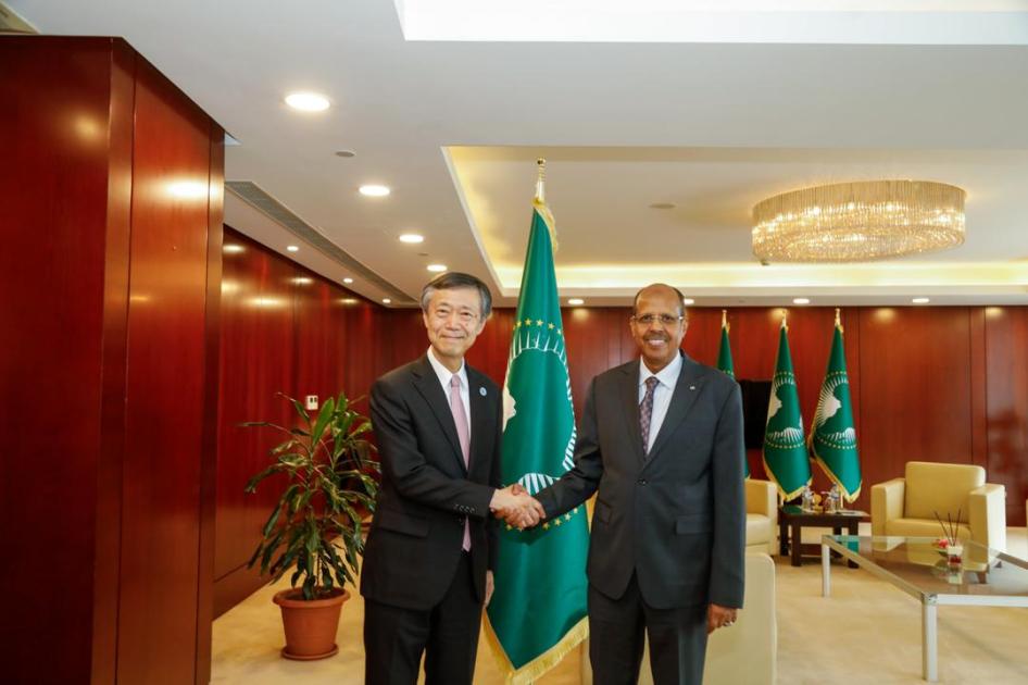 Chairperson met with H.E. Amb. Maruyama Norio of Japan: Preparations for TICAD 9