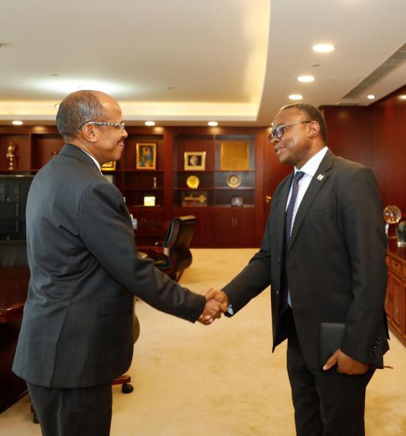 Ambassador of Kenya paid a courtesy call on the AUC Chairperson