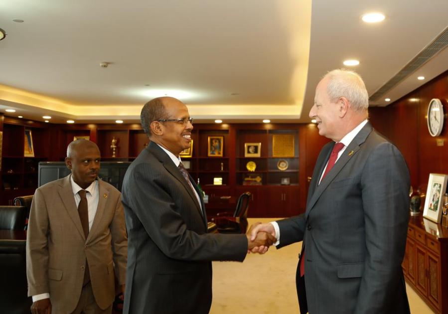 AUC Chairperson received the Ambassador of the Federal Republic of Germany