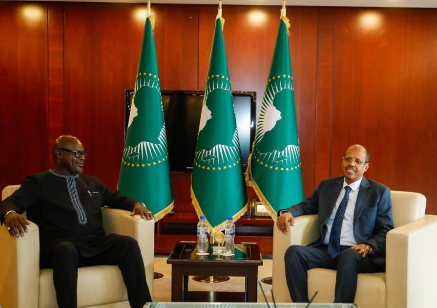 Chairperson received Minister of Foreign Affairs of the Republic of Gabon