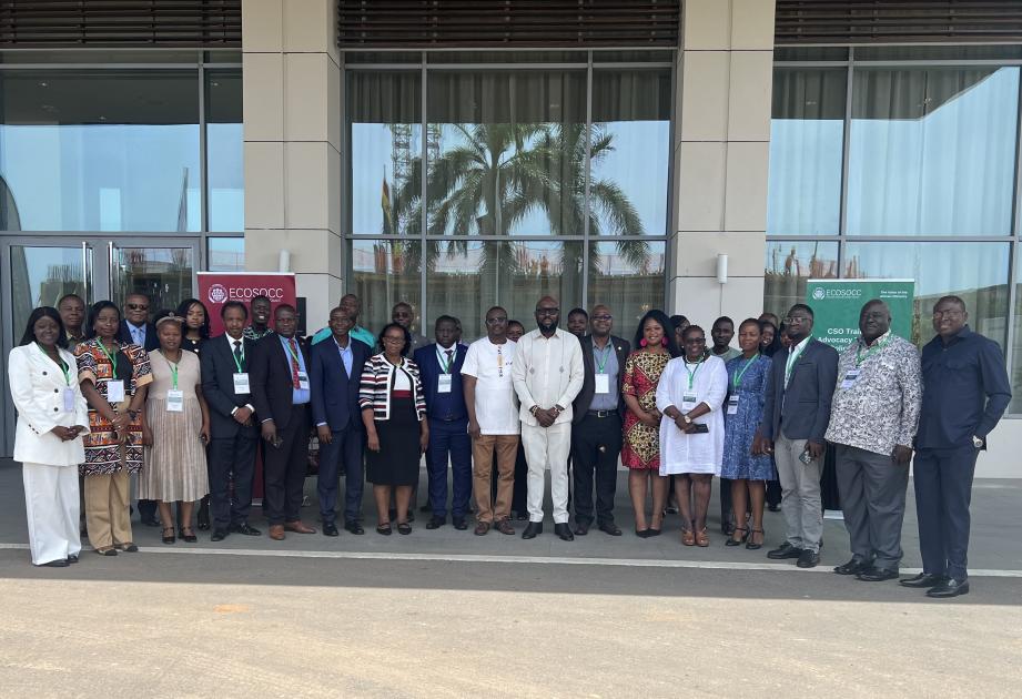 ECOSOCC hosts training to equip CSOs with advocacy tools to influence peace and security policy across Africa