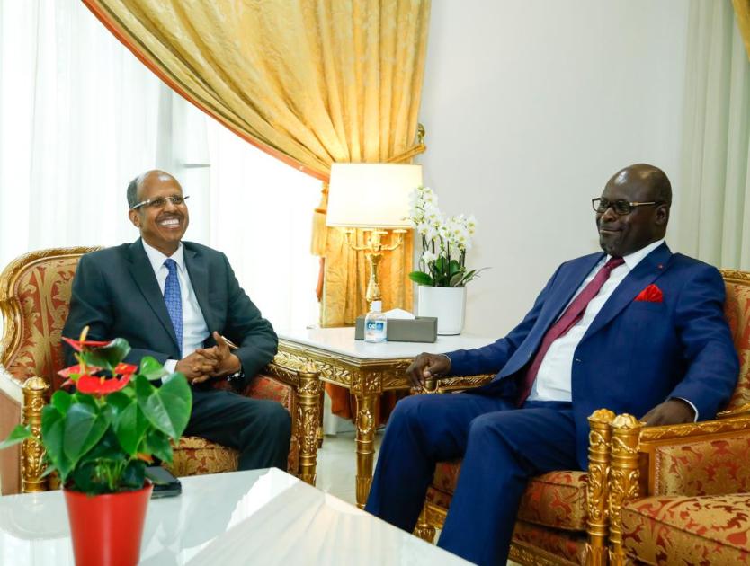 AUC Chairperson has arrived in Libreville ahead of the inauguration of H.E. President Brice Clotaire Oligui Nguem as President of the Republic of Gabon
