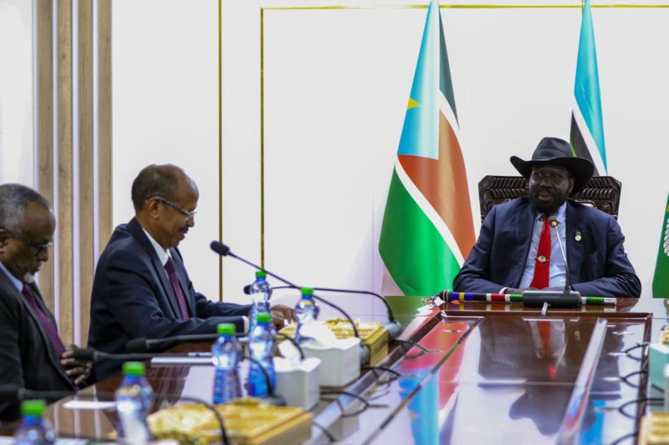 AUC Chairperson had a constructive engagement with H.E. President Salva Kiir Mayardit of South Sudan