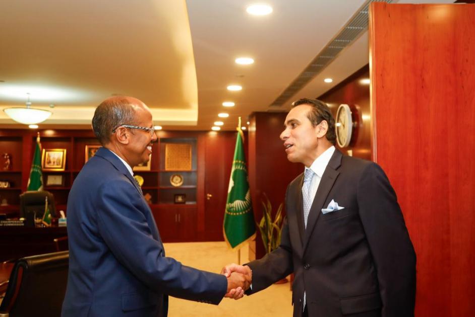 Chairperson met H.E. Abdelhamid Gharbi, Ambassador of the Republic of Tunisia