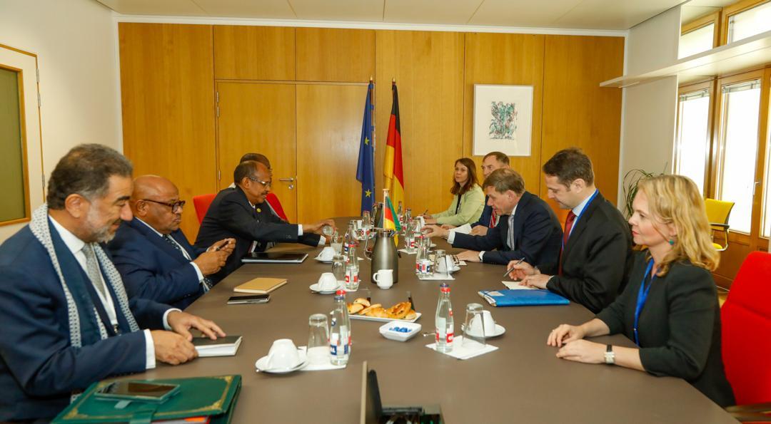 AUC Chairperson had a fruitful engagement with Germany's Federal Minister for Foreign Affairs, Dr. Johann Wadephul