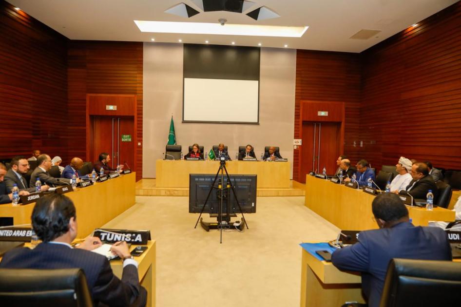 AUC Chairperson held productive engagement with Ambassadors of the Arab Group