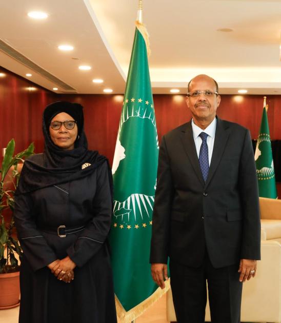 Chairperson received President of the African Court on Human and Peoples’ Rights