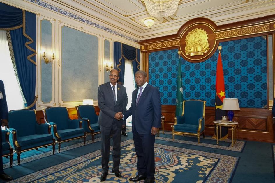 President of Angola received AUC Chairperson and his delegation