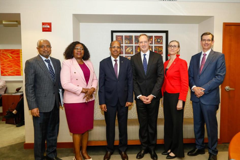 AUC Chairperson met with H.E. Amb. Jonathan Pratt, Principal Deputy Assistant Secretary @AsstSecStateAF