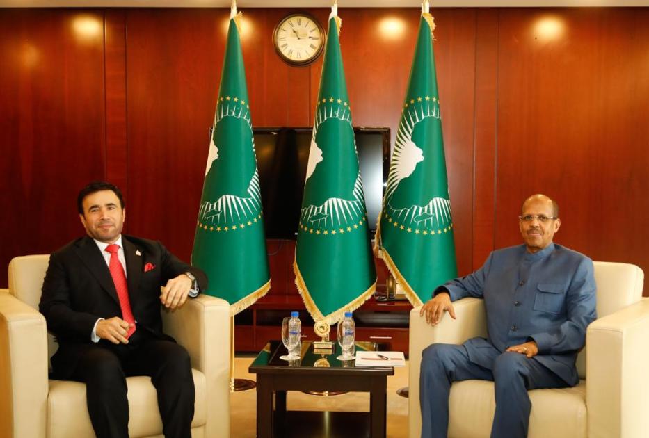 AUC Chairperson received H.E. Dr. Ahmed Naser Al-Raisi, President of Interpol