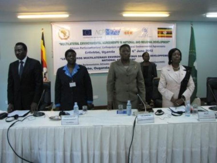 African Parliamentarian Colloquium on Multilateral Environmental Agreements (MEAs) Theme: “MEAs in National and Regional Development”