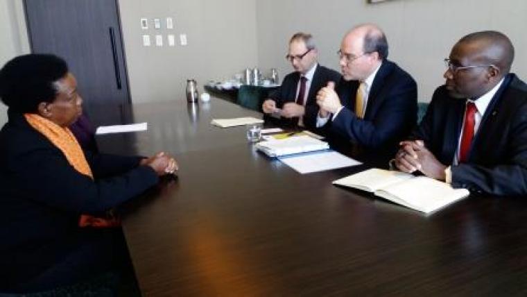 DREA Commissioner meets World Bank Director for Global Practice – Social, Urban, Rural, and Resilience