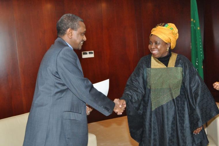 Chad’s Ambassador bids farewell to AUC Chairperson