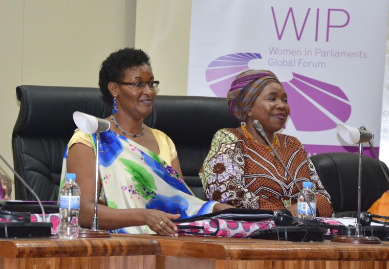 AUC Chairperson attending Women Parliamentarian Global Forum in Kigali