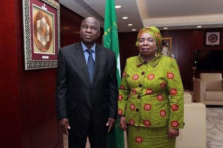 Togo’s Permanent Representative to the AU presents letter of Credence to the AU Chairperson