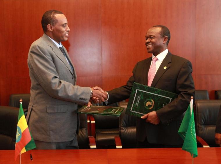 50th OAU-AU Anniversary: African Union Commission signs Host Agreement with the Federal Democratic Republic of Ethiopia